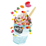 Shuffle Aardbei Choco Mini,Soft Ice Corner;4,95